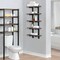 Alaterre Furniture Pomona 48"H 5-Shelf Metal and Solid Wood Bath Wall Shelf, Natural AMBA5820 - alternate 4
